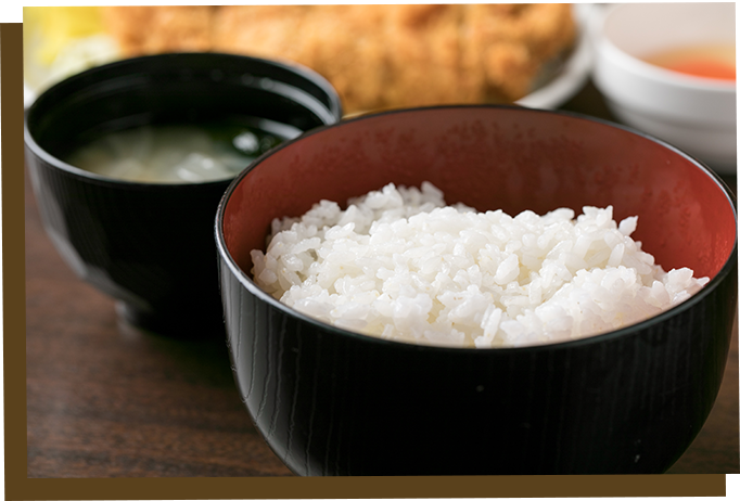 ご飯・味噌汁